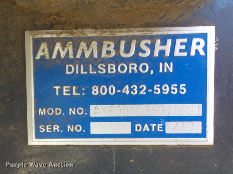 image for item CC9720 2010 Ambusher AM6084435071661 rotary mower