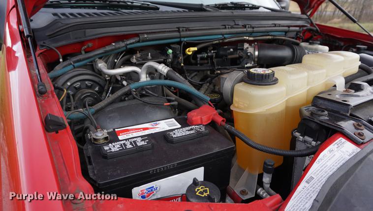 image for item DA1459 2004 Ford F350 Super Duty XL dump bed pickup truck