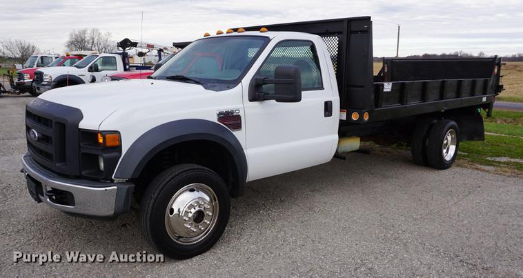 image for item DA1460 2008 Ford F550 dump truck