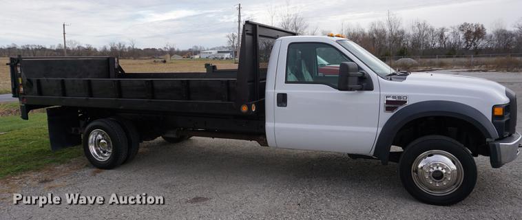 image for item DA1460 2008 Ford F550 dump truck
