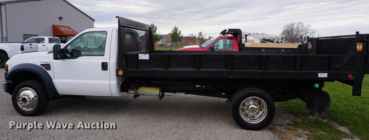 image for item DA1460 2008 Ford F550 dump truck
