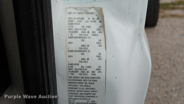 image for item DA1460 2008 Ford F550 dump truck