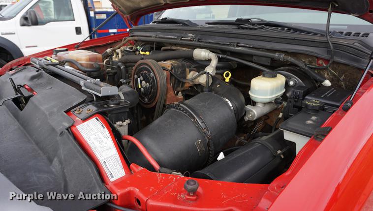 image for item DA1461 2001 Ford F350 Super Duty dump bed pickup truck