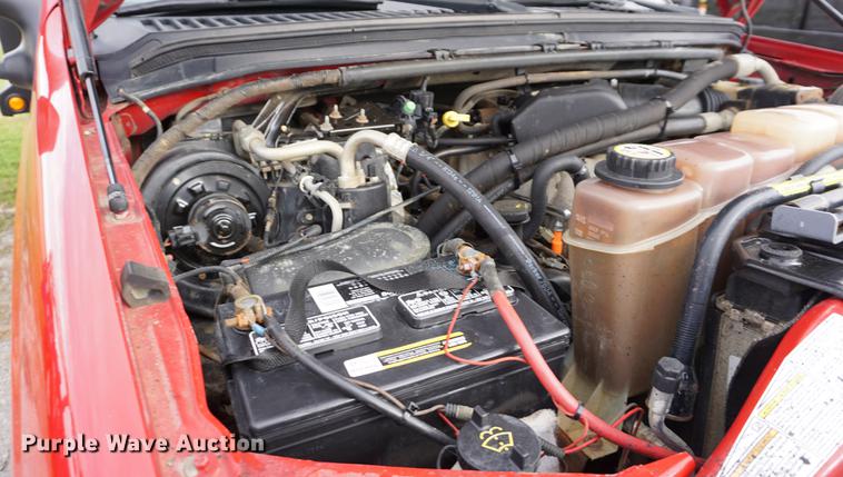 image for item DA1461 2001 Ford F350 Super Duty dump bed pickup truck