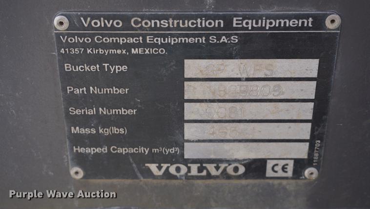 image for item DA1481 2013 Volvo BL70B backhoe