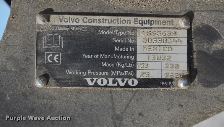 image for item DA1481 2013 Volvo BL70B backhoe