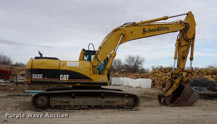 image for item DA1488 2005 Caterpillar 322C L excavator