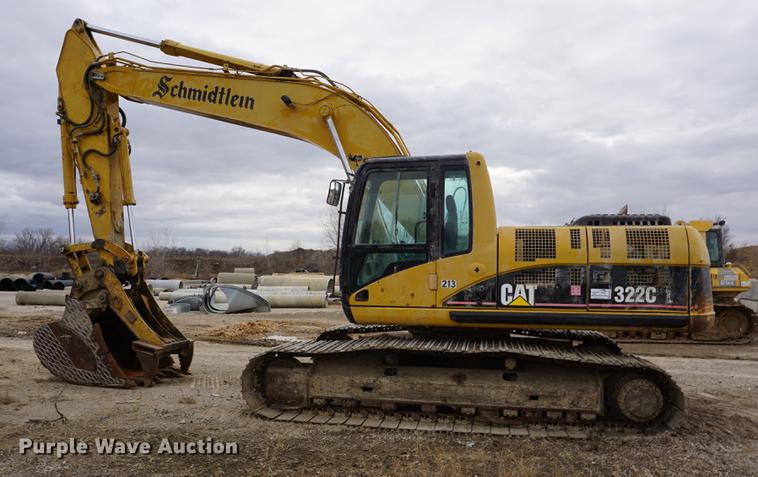 image for item DA1488 2005 Caterpillar 322C L excavator
