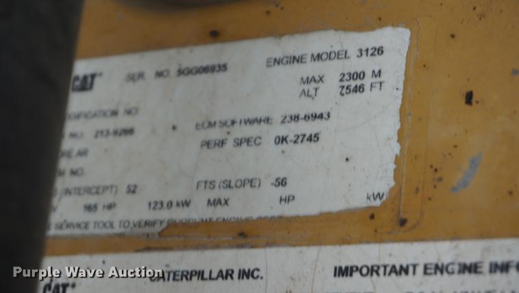 image for item DA1488 2005 Caterpillar 322C L excavator