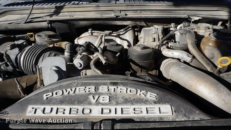 image for item DA1493 2008 Ford F350 Super Duty utility bed pickup truck