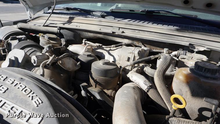 image for item DA1493 2008 Ford F350 Super Duty utility bed pickup truck