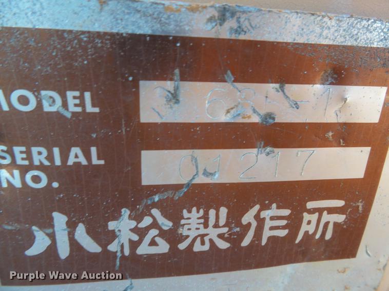 image for item DA2431 1992 Komatsu D68E-1 cable plow