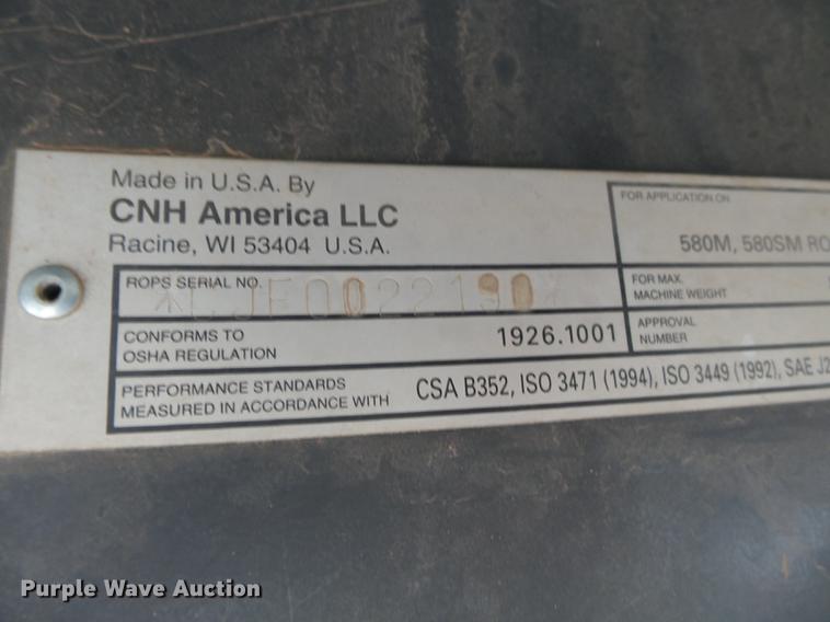 image for item DA2460 2008 Case 580M Series III backhoe