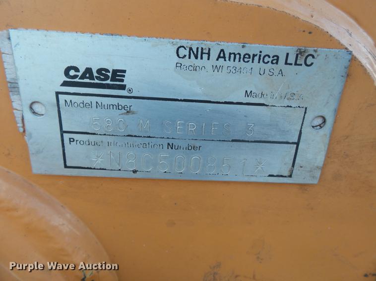 image for item DA2460 2008 Case 580M Series III backhoe