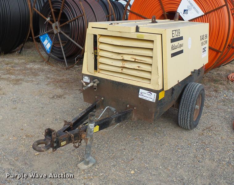 image for item DA2463 2000 Atlas Copco XAS96 air compressor