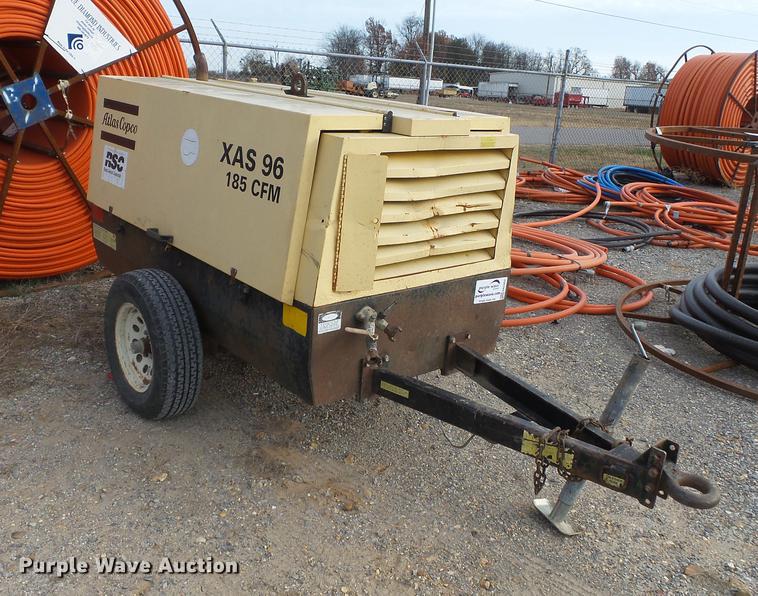 image for item DA2463 2000 Atlas Copco XAS96 air compressor
