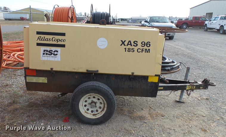 image for item DA2463 2000 Atlas Copco XAS96 air compressor