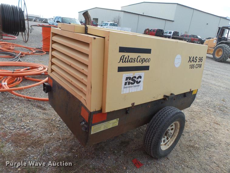 image for item DA2463 2000 Atlas Copco XAS96 air compressor