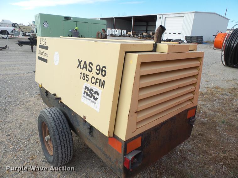 image for item DA2463 2000 Atlas Copco XAS96 air compressor