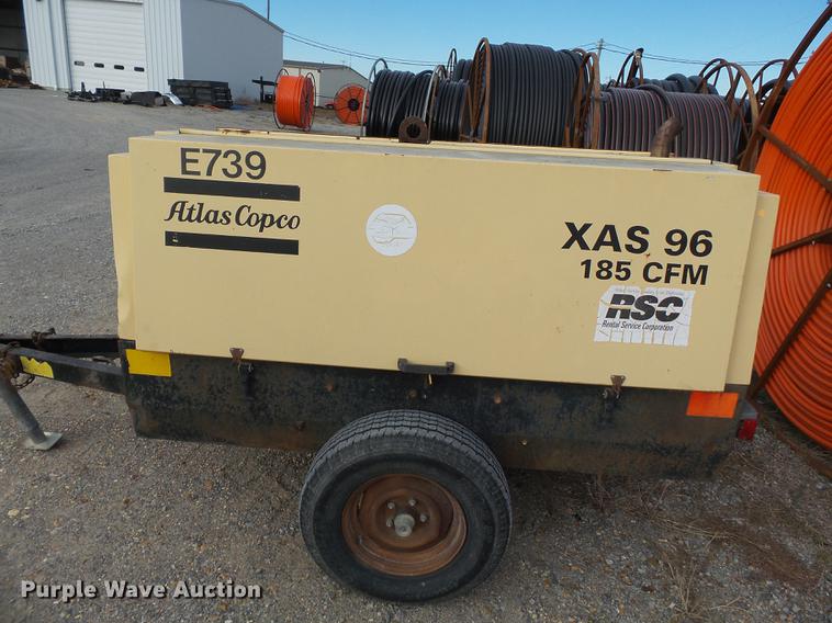 image for item DA2463 2000 Atlas Copco XAS96 air compressor