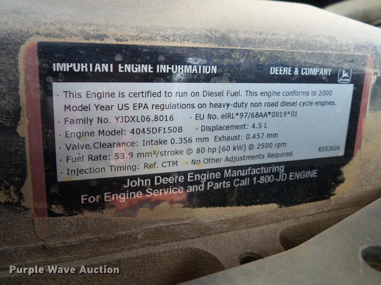 image for item DA2463 2000 Atlas Copco XAS96 air compressor