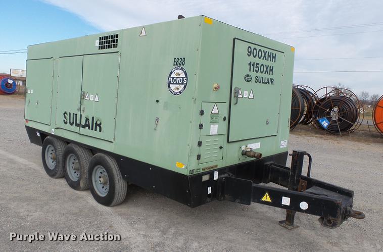 image for item DA2464 2009 Sullair 900/1150XHDTQ-CA3 air compressor