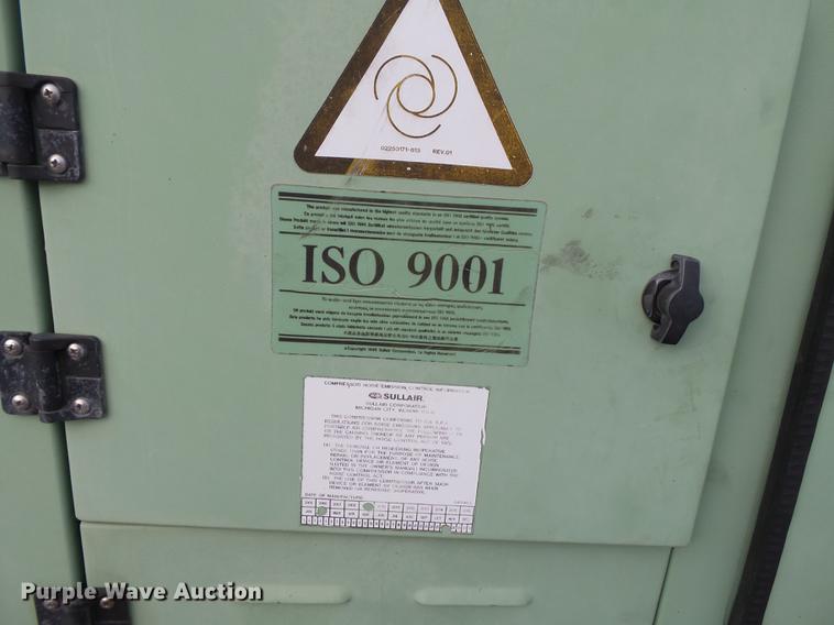 image for item DA2464 2009 Sullair 900/1150XHDTQ-CA3 air compressor