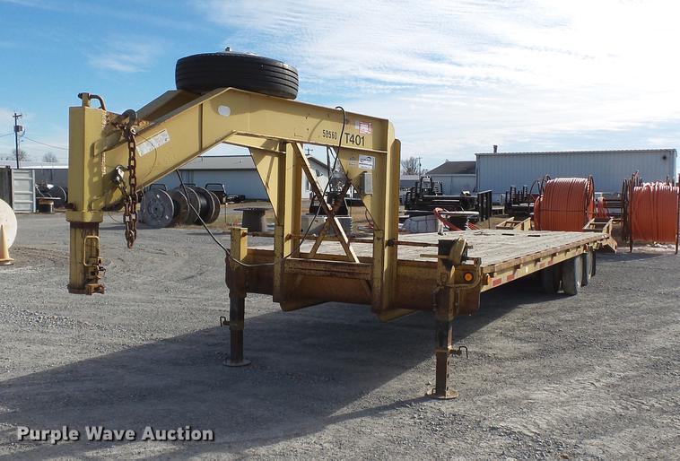 image for item DA2472 2006 Belshe equipment trailer