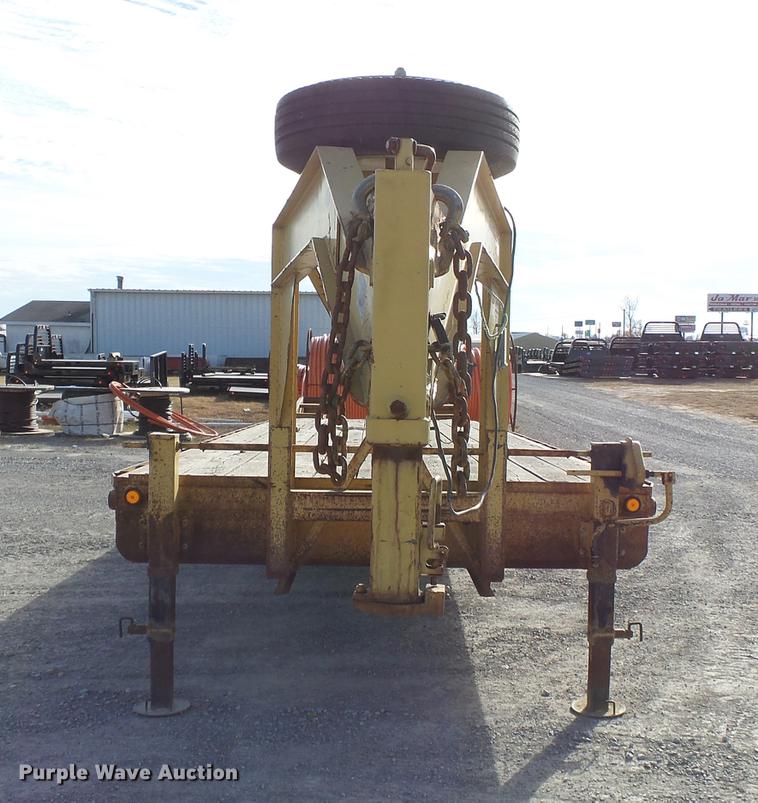 image for item DA2472 2006 Belshe equipment trailer