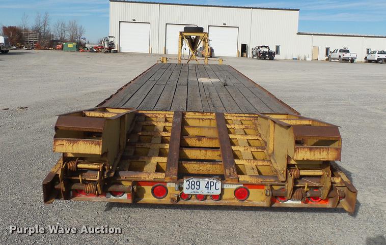 image for item DA2472 2006 Belshe equipment trailer