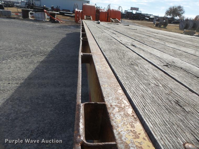 image for item DA2472 2006 Belshe equipment trailer