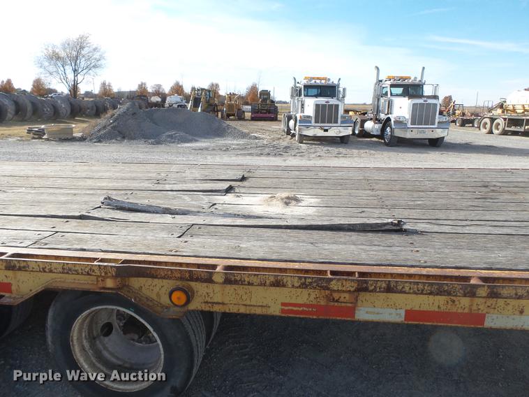 image for item DA2472 2006 Belshe equipment trailer