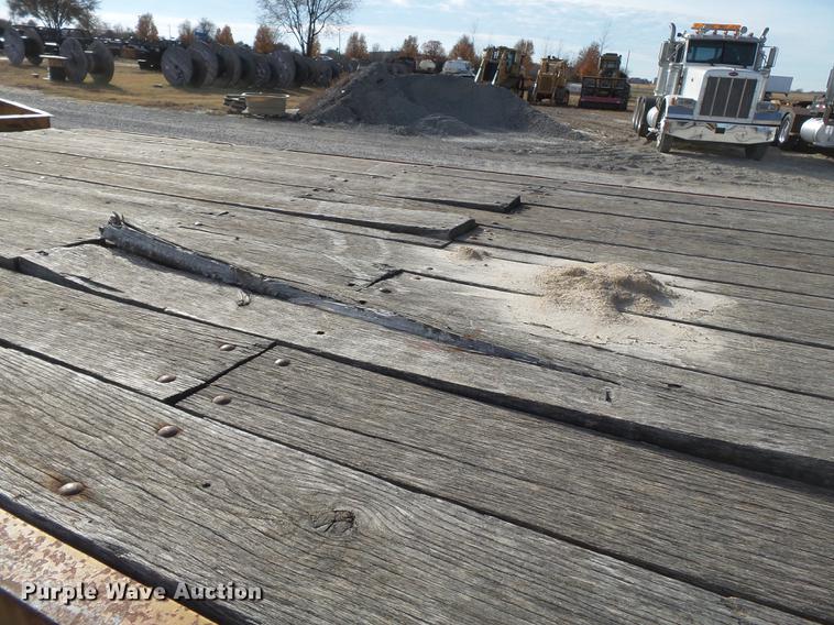 image for item DA2472 2006 Belshe equipment trailer