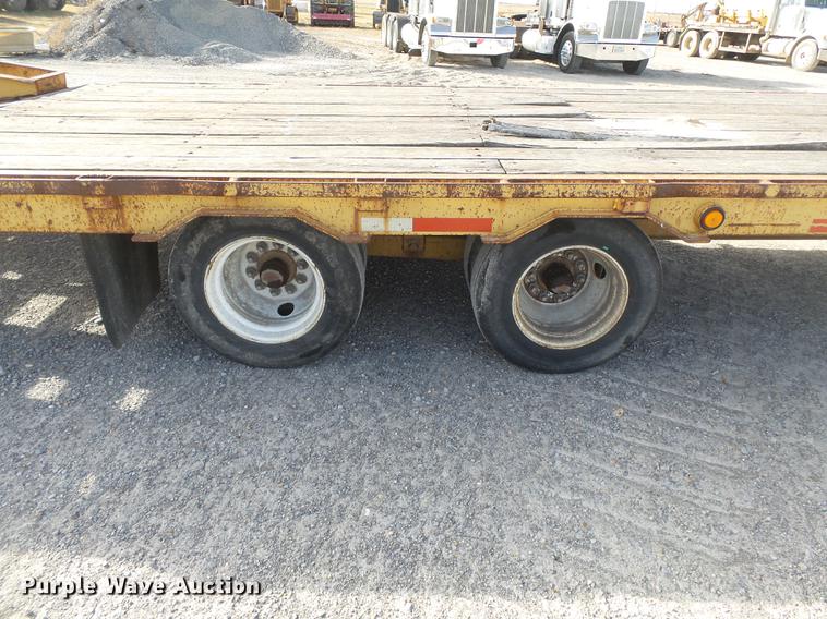 image for item DA2472 2006 Belshe equipment trailer