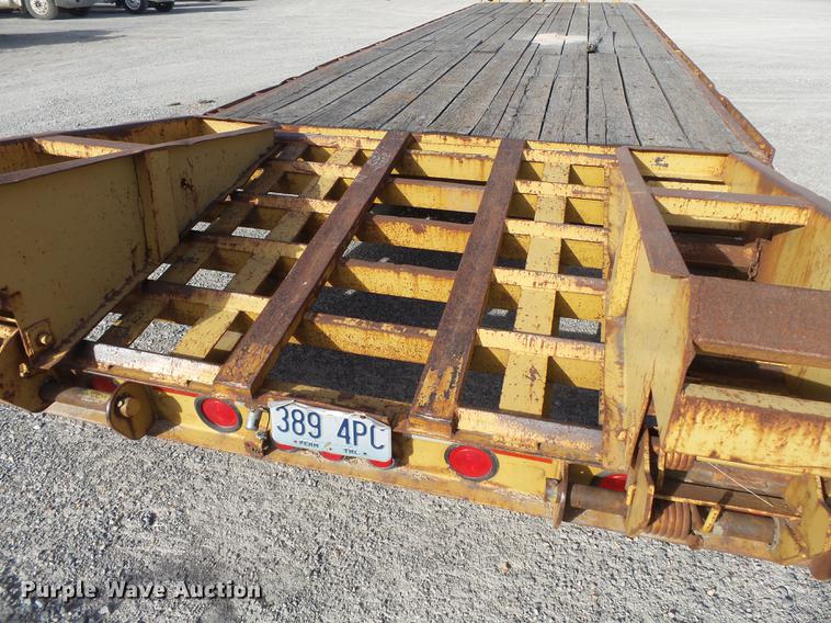 image for item DA2472 2006 Belshe equipment trailer