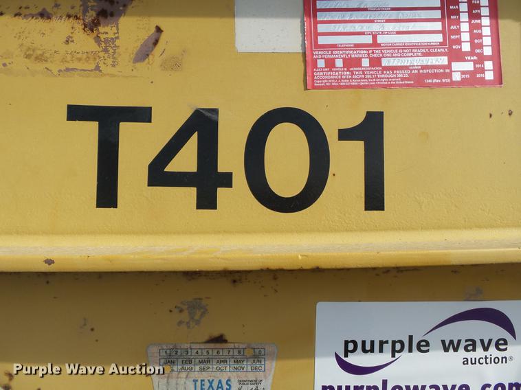 image for item DA2472 2006 Belshe equipment trailer