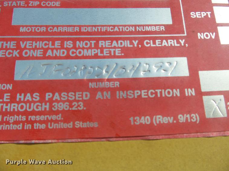 image for item DA2472 2006 Belshe equipment trailer