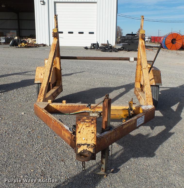 image for item DA2473 1999 Wheeler Slabach reel trailer