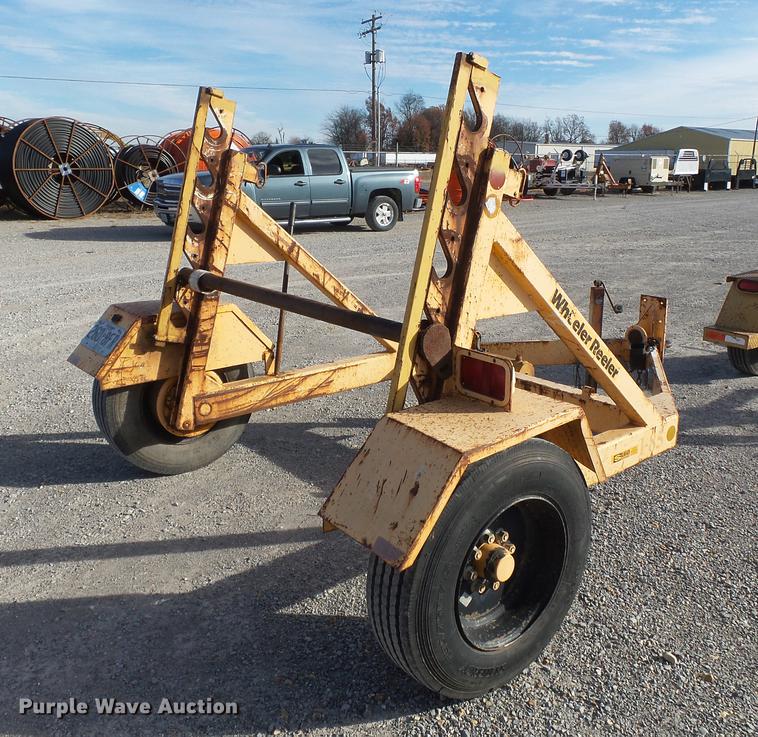 image for item DA2473 1999 Wheeler Slabach reel trailer