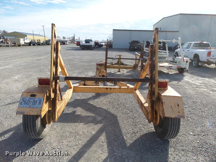 image for item DA2473 1999 Wheeler Slabach reel trailer