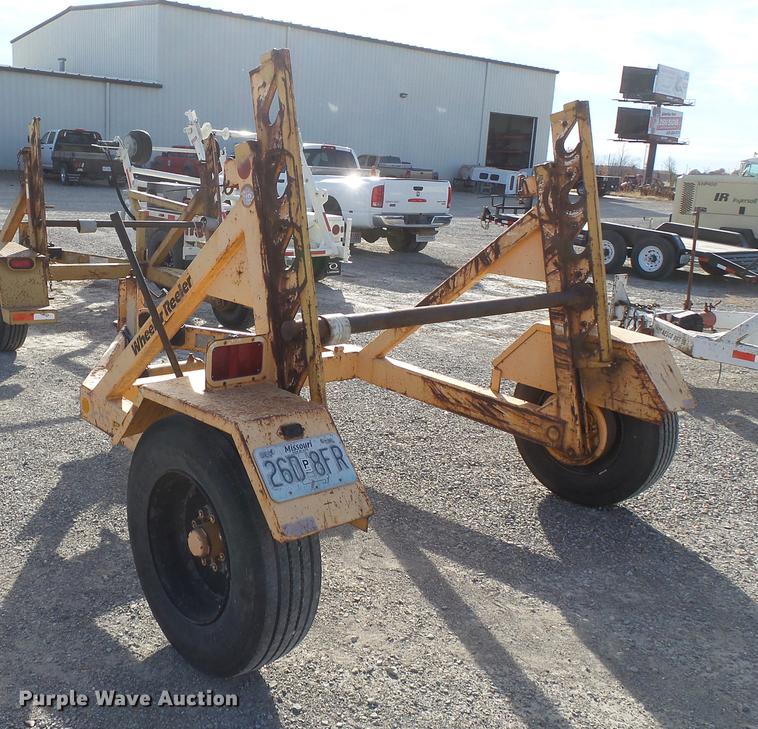 image for item DA2473 1999 Wheeler Slabach reel trailer