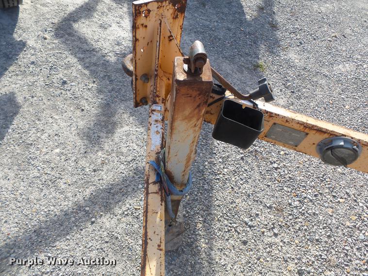 image for item DA2473 1999 Wheeler Slabach reel trailer