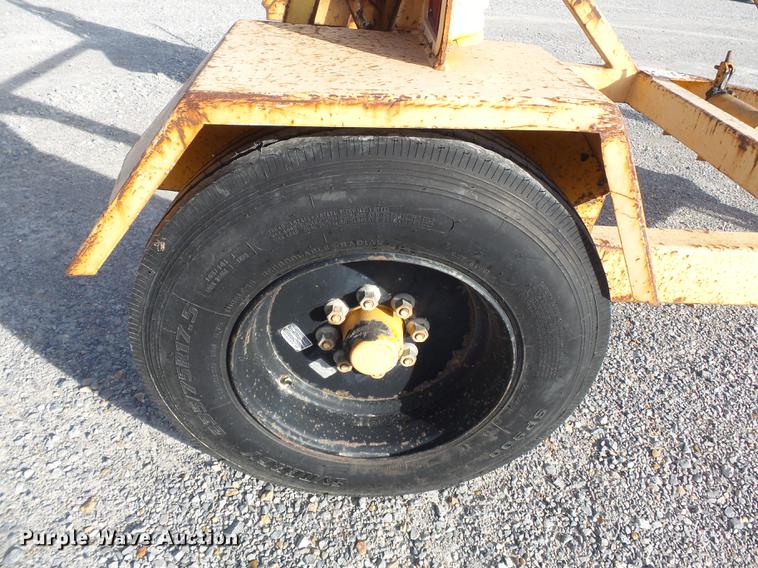 image for item DA2473 1999 Wheeler Slabach reel trailer