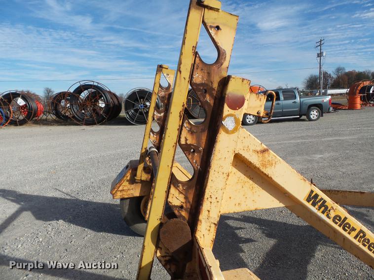 image for item DA2473 1999 Wheeler Slabach reel trailer