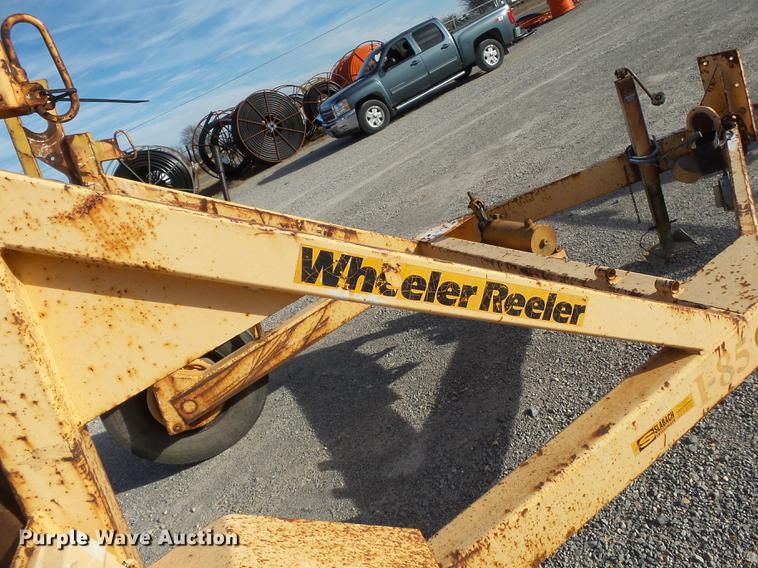 image for item DA2473 1999 Wheeler Slabach reel trailer