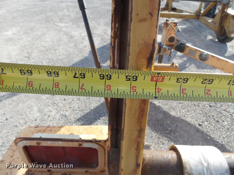 image for item DA2473 1999 Wheeler Slabach reel trailer