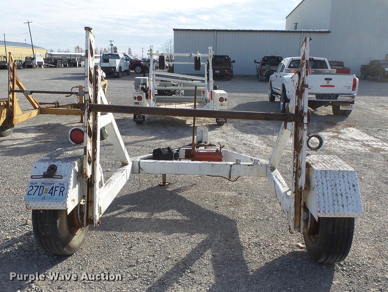 image for item DA2474 1999 Brindle Nesco BRT90 reel trailer