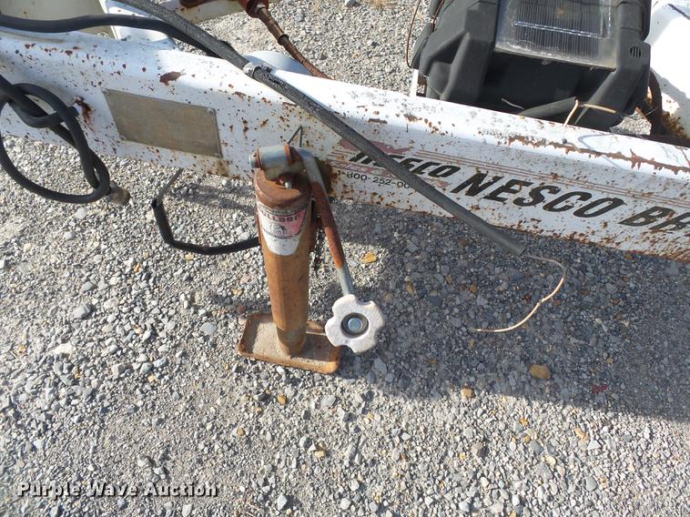 image for item DA2474 1999 Brindle Nesco BRT90 reel trailer