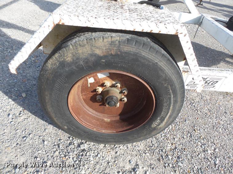 image for item DA2474 1999 Brindle Nesco BRT90 reel trailer