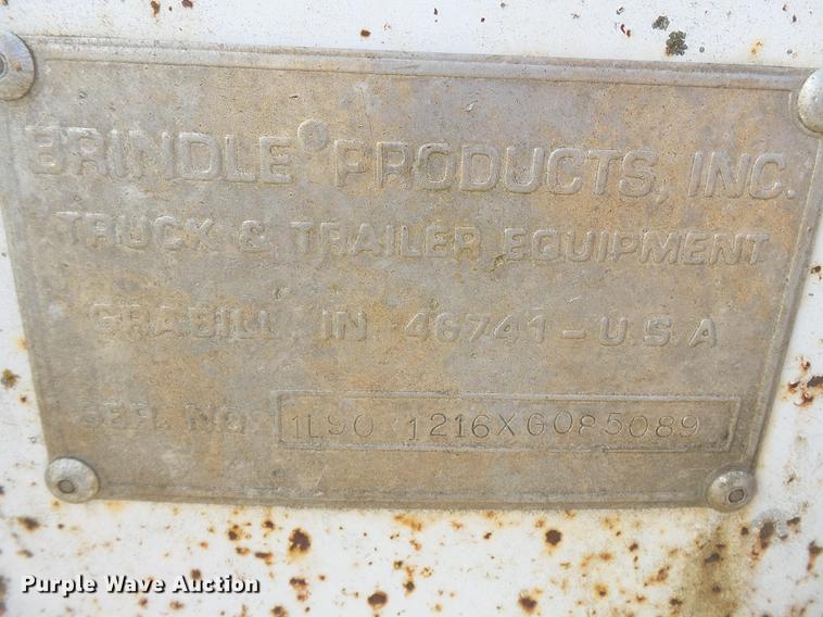 image for item DA2474 1999 Brindle Nesco BRT90 reel trailer